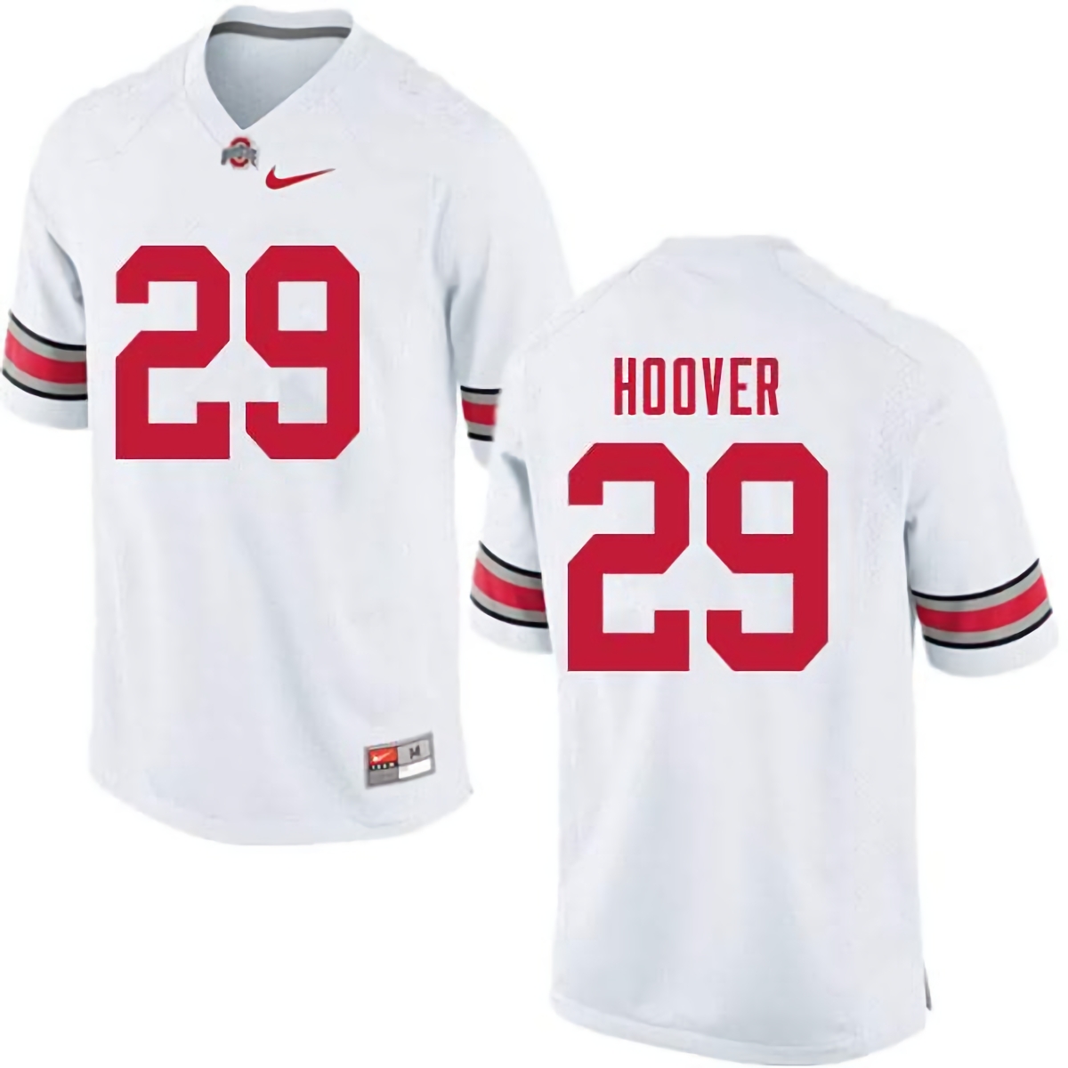 Zach Hoover Ohio State Buckeyes Men's NCAA #29 Nike White College Stitched Football Jersey ZTG3656XF